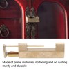 Antique Style Lock Spacing 5.9cm Auspicious Fish Lock Chinese Locks