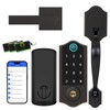Harfo Fingerprint Smart Door Lock for Front Door with Handle