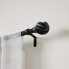Umbra Helix Curtain Rod, 42"-120" Inch, Black