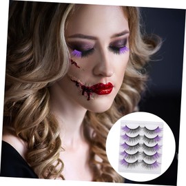 FOMIYES 2sets Natural Eyelash Extensions Fake Lashes for Intense Volume Lash Extension Kit Gentle on Eyes 5pairs*2