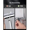 Magichome Shower Head Holder for 19-25MM Riser Rail, Adjustable Shower