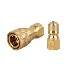 JODDMTTY Quick Disconnect CouplerValve 1/4" for Carpet Cleaning/Extractor Wand Truckmount QD，1PCS