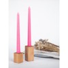 CANDWAX 8 inch Taper Candles Set of 4 - Dripless