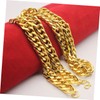 COLLBATH Golden Chain Necklace for Men 60cm Imitation Jewelry Stylish