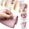 Portable Silicone Makeup Bag,FyndAna Large Waterproof Makeup Brush Bag,Bathroom Travel