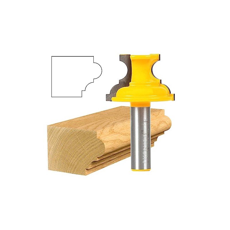 YONICO Window Sill Router Bits 1-1/8-Inch 1/2-Inch Shank 18147
