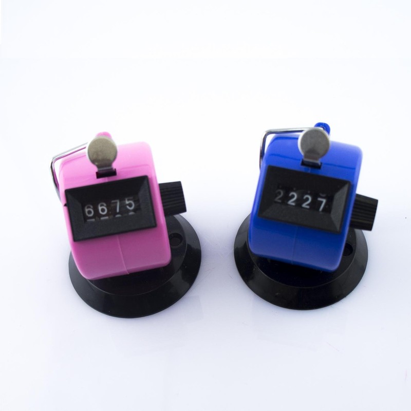 HAND Four Digits Tally Counter, Clicker, Table Top