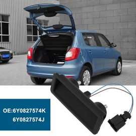 VGOL Tailgate Handle Switch Compatible with Fabia I 6Y2 1.0L-2.0L Hatchback 1999-2008 OE 6Y0827574K 6Y0827574J 104.8 x 40 mm 2-Pin Tailgate Opener