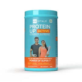 Generic ProteinUp Active (Chocolate, 400g / 0.88lbs) | All in One Triple Blend Protein | for Strength, Immunity, and Stress-Relief