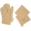 Softopia Cotton Oven Mitt (7"x13") & Pot Holder (8"x8") 100%