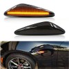 NSLUMO LED Side Marker Lights for 2016-up Mazda MX-5 ND 2009-2012 RX-8 Smoked Lens Amber Front Fender Marker Lights Replace OEM Sidemarker Lamps
