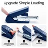 M&G Effortless Stapler 50 Sheet Capacity One-Touch Stapling, Heavy Duty