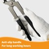 BOOSDEN 8 INCH End Cutting Pliers,Heavy Duty Carpenters Pincers, High