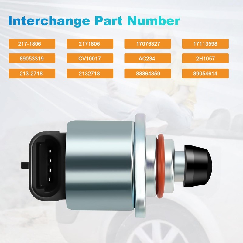 Idle Air Control Valve and Throttle Position Sensor Compatible with