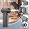 VINGVO Jet Dry Blower 130,000 RPM Portable Mini Jet Blower