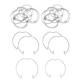 JUKOTA Pack of 25 Snap Ring for GU10 MR16 Diameter Downlight Retaining Spring Rings Clips LED Halogen Lamp Holder 50 mm Clamping Ring Lamp Clip Retaining Spring Rings Halogen Lamp Holder GU10 Ring