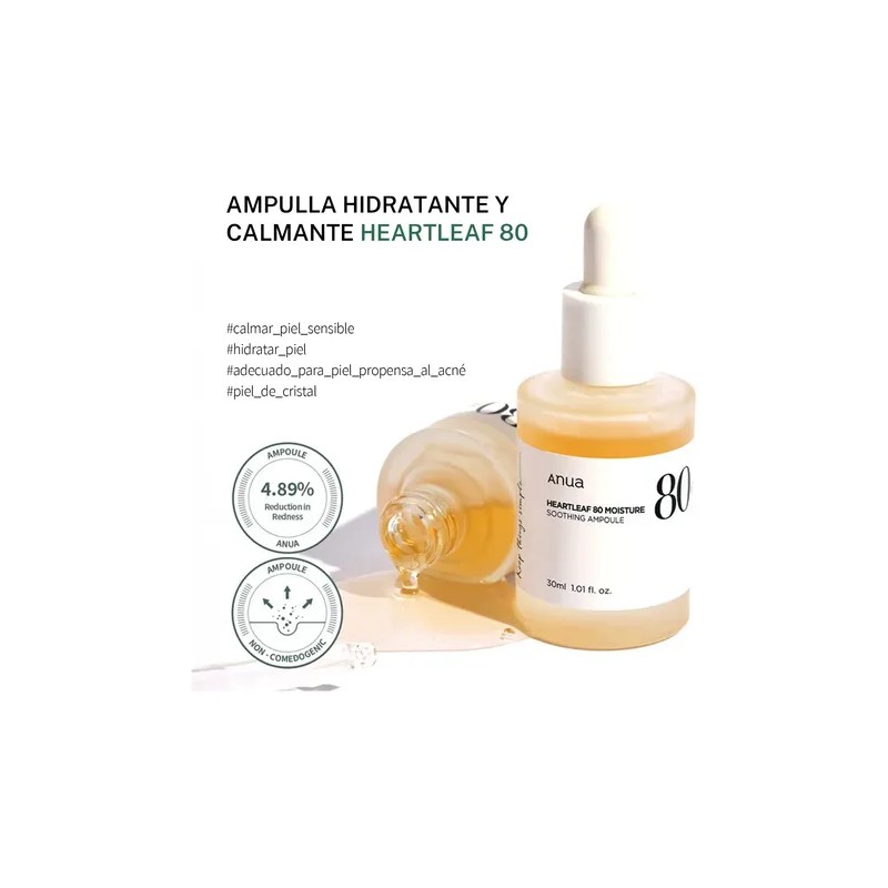 Kit Anua Heartleaf Skincare Coreano Limpieza Profunda Poros