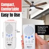 ANDERIC RRTX012 for Harbor Breeze A25-TX012 A25-TX025 Ceiling Fan Remote