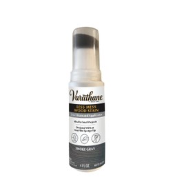 Varathane Less Mess Wood Stain and Applicator, 4 oz, Smoke Gray, (Pack of 1)