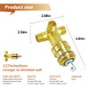 R3510-WL Shower Wall-Mount Rough-In Valve for Delta Single-Handle Wall-Mount Lavatory