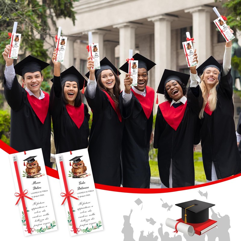 HOWAF 30 Place Cards Graduation Party Table Decoration