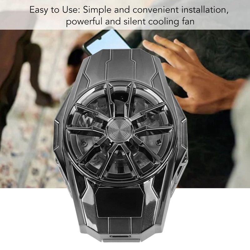 Phone Cooler Phone Cooling Fan Efficient Cooling USB Plug in