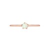 Elli Basic Geo Women's Ring with Synthetic Opal in 925