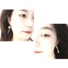 Kashasin Genshin Impact Zircon Cosplay Props Earrings Eardrop Fashion Vintage