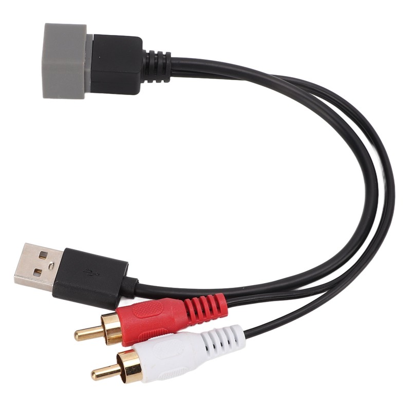 Car Radio Adapter Cable MP3 Input Audio Conversion Auxiliary Cord