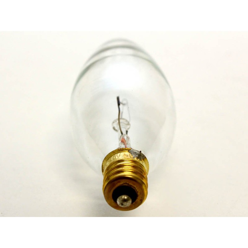 Bulbrite Incandescent B10 Candelabra Screw Base (E12) Light Bulb, 1