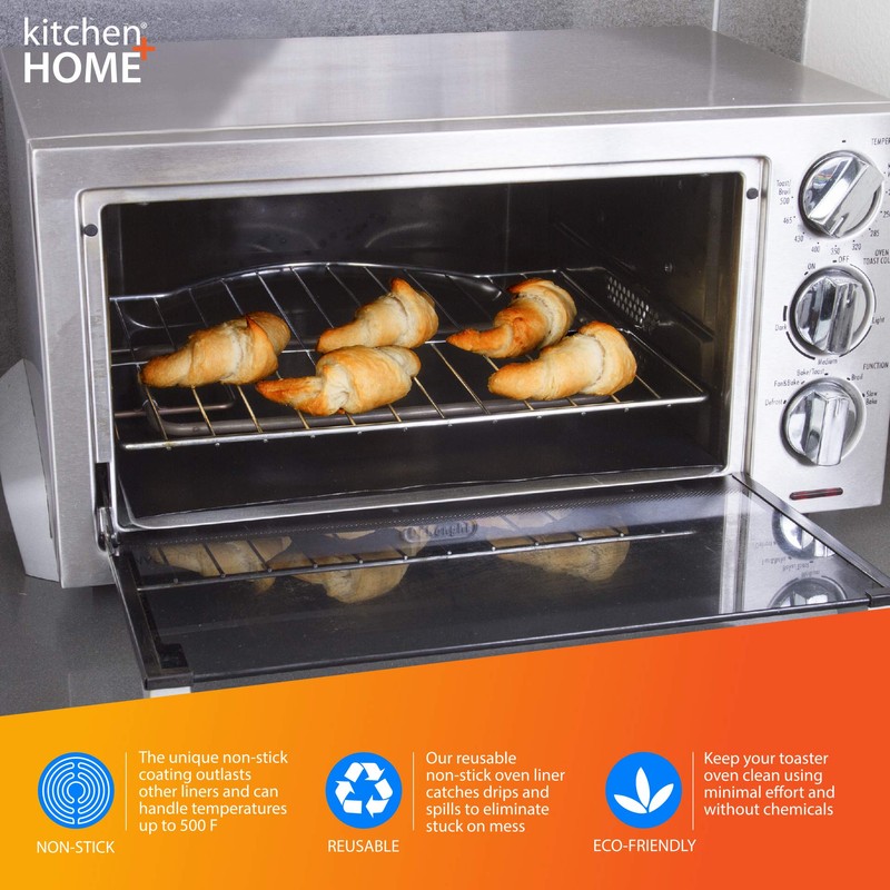 Kitchen + Home Toaster Oven Liner - Heavy Duty 100%