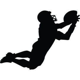 Handball Football Players Stickers for Home Girls Rooms Vinyl Wall Decals Murals Ballerina Nursery Wall Decors 23 x 14 in