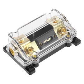 X AUTOHAUX Car Audio 250 Amp Inline ANL Fuse Holder without LED Display Digital