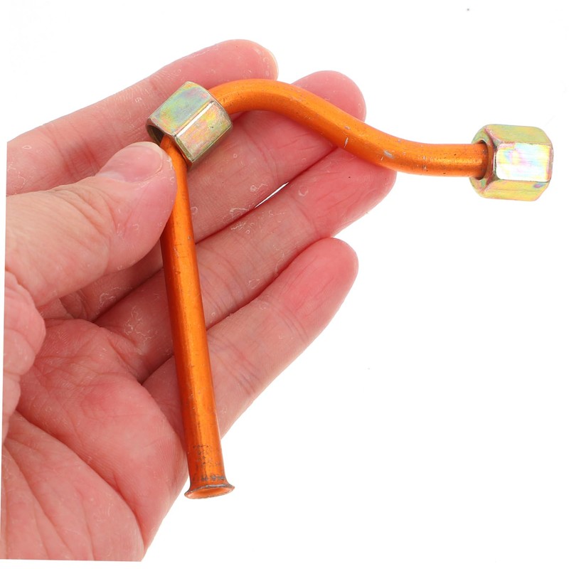 Operitacx Air Compressor Exhaust Pipe Hose Flexible Aluminium Pipe for