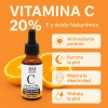 Sérum Facial Ácido Hialurónico Vitamina C 30 mL Día Noche