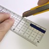 mochimono 640121 Mochimono Non-slip Ruler Pitat Ruler Grid 5.9 inches