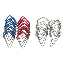 Mizrab Picks Sitar Mizrab Plastic Wrapped 5pcs + 5 pcs metal