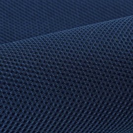 1MX1.6M Breathable Sandwich Mesh Three Layer 3D Cloth Sandwich Mesh Fabric Elastic Mesh Cloth Air Bed Fabric Sofa Raw Material (Navy Blue)