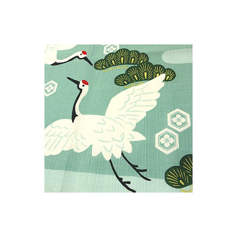 Hamamonyo Kofu (Furoshiki, 19.7 inches (50 cm) Sugi Crane Dance