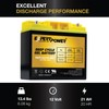 ExpertPower 12V 21Ah Gel Deep Cycle Solar Battery, Sealed Gel