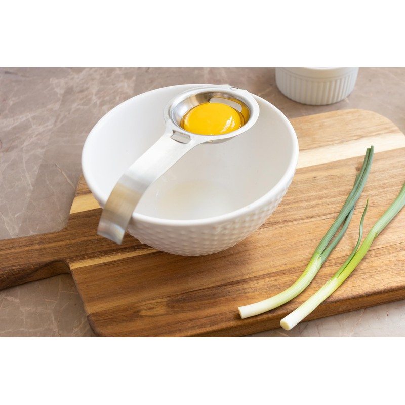 Fox Run Stainless Steel Egg Yolk Separator For Raw Eggs,