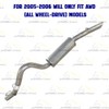 Northeastern Exhaust | Stainless Steel Resonator Assembly Compatible for 2005-2007