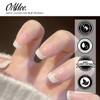 Oauee Semi Cured Gel Nail Strips | 20 Gel Nail