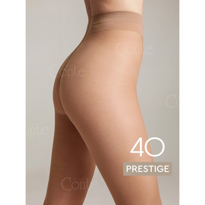 Conte elegant Women's Tights, Natural, XL