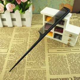 Rat-Tail Comb for Hair Styling and Dyeing Thin-Tooth Comb 5ea