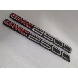 2500 NEW *PAIR* Door "GMC 2500" Emblem 99-06 Savana Sierra