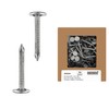 HELPMATE Roofing Felt Nails 2.5 x 25 mm Mechanical Galvanised