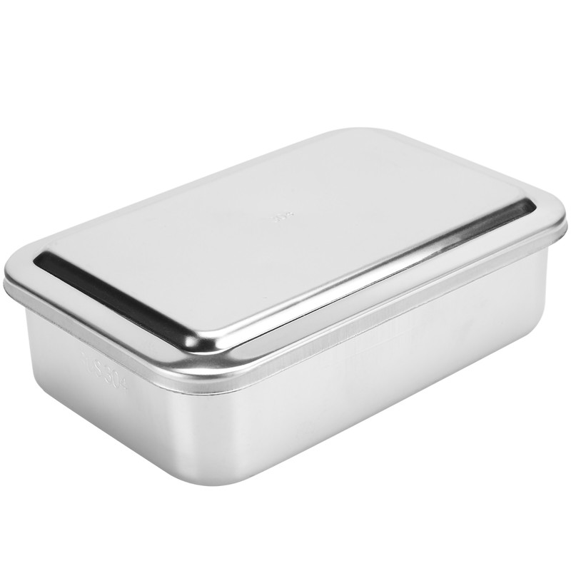 6inch Cleaning Box 304 Stainless Steel Instrument Storage Tray Cleaning