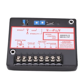 ESD2210 12 Generator Engine Governor Control Panel Electronic Genset Speed Controller DC12‑24V