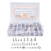 460Pcs Hex Socket Screws Kit 304 Stainless Steel Screw Nuts